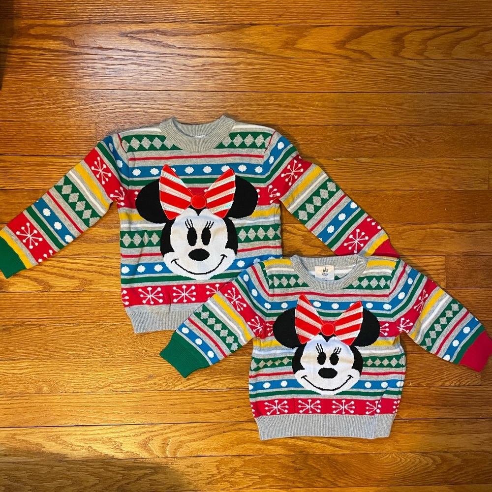Disney Store Minnie Mouse Sweaters